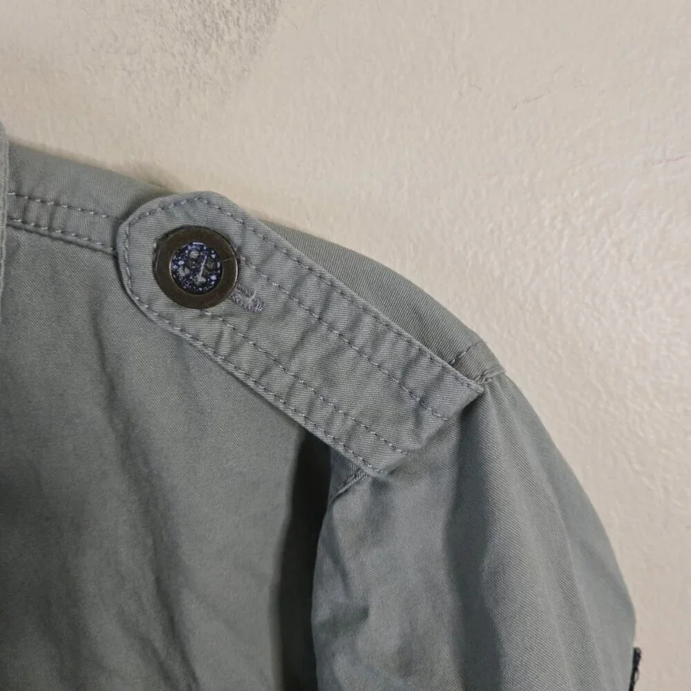 Ashley By 26 International Utility Collection Military Jacket Patches Size L